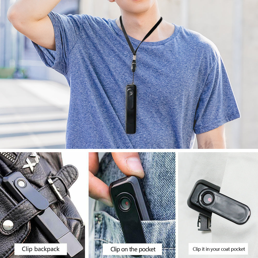 Detect Outdoor Sports Clip Collar Camera