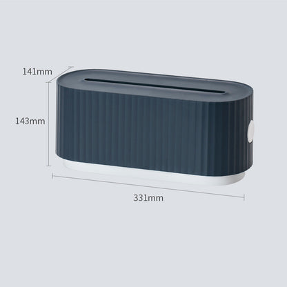 Power Strip Wire Case Cable Storage Box Anti Dust Charger Socket Organizer