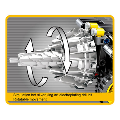 Senbao Technology Series Road Roller Drill Bit Machine Engineering Vehicle