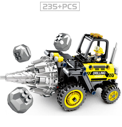 Senbao Technology Series Road Roller Drill Bit Machine Engineering Vehicle