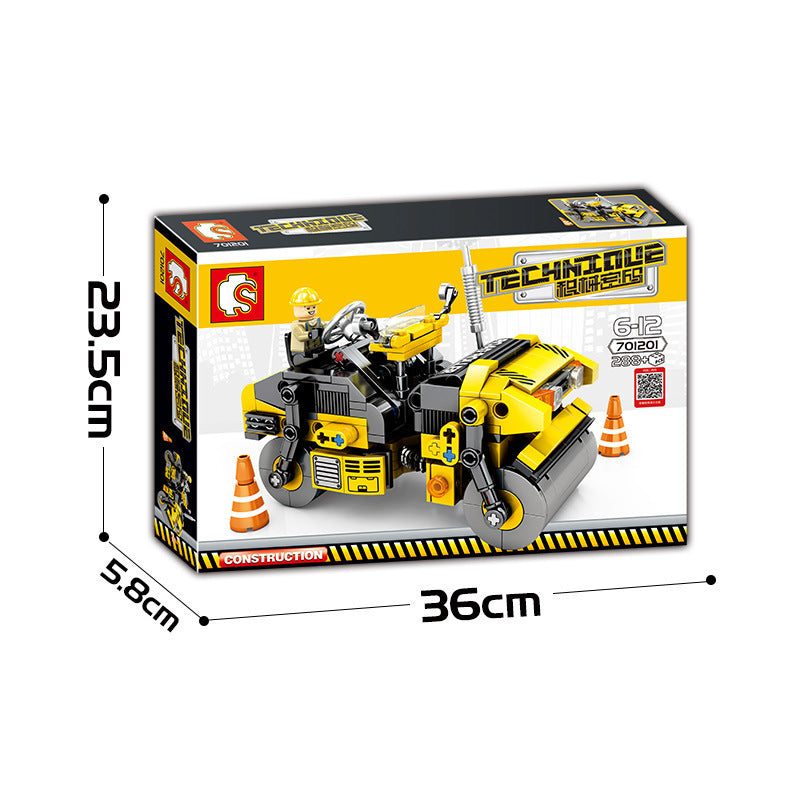 Senbao Technology Series Road Roller Drill Bit Machine Engineering Vehicle