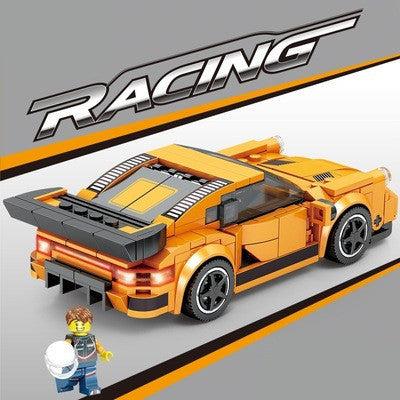 Lewan Lw5007 Cross-Border Assembled Building Blocks Sports Car