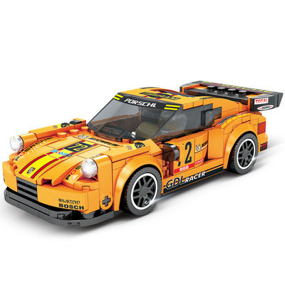 Lewan Lw5007 Cross-Border Assembled Building Blocks Sports Car