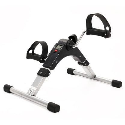 Folding Fitness Pedal Stepper Exercise Machine LCD Display For Home