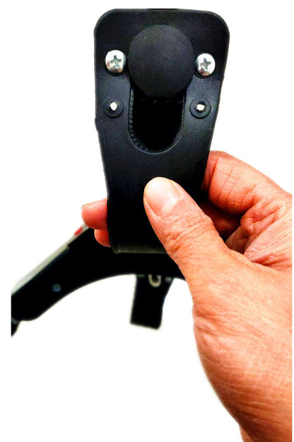 Folding Fitness Pedal Stepper Exercise Machine LCD Display For Home