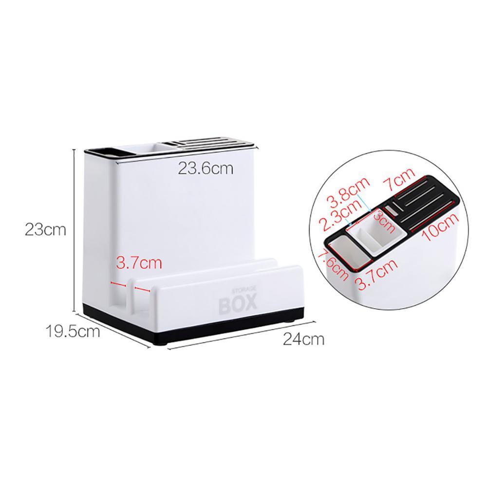 Tableware Storage Holders Kitchen Knife Plastic Storages Racks For Kitchen