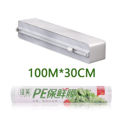 Plastic Wrap Cutter Magnetic Suction Household Tear-free Plastic Wrap Cover