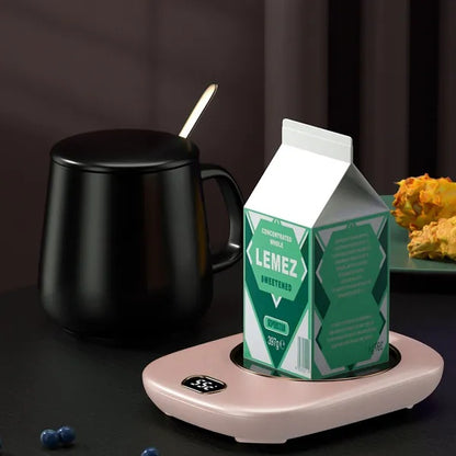 Electric Coffee Mug Warmer For Desk Auto Shut Off USB Tea Milk