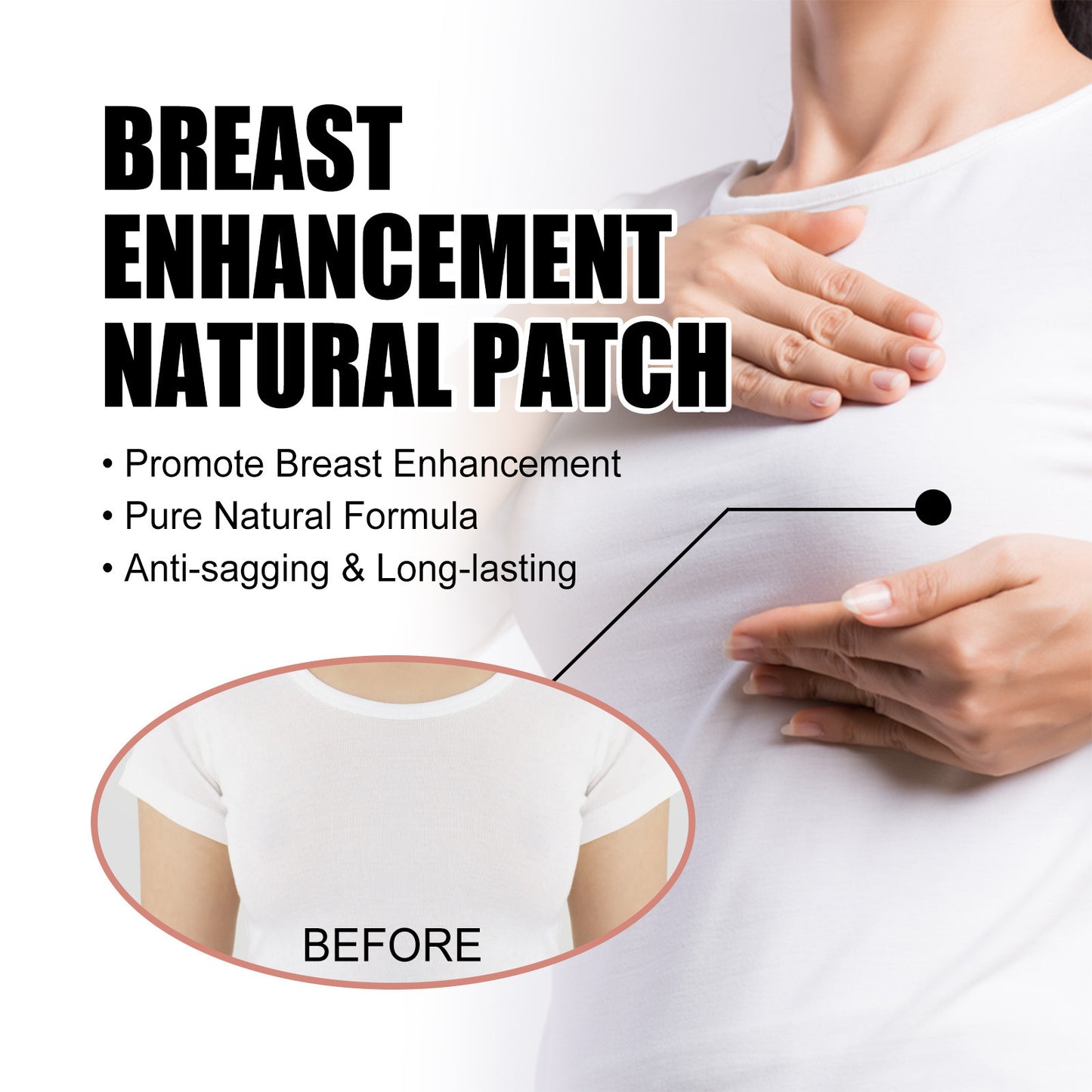 Chest Anti-SAG Push Up Firming Lifting Breast Beauty Nursing Adhesive Bandage