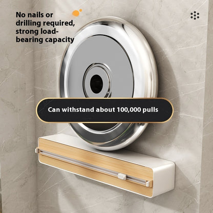 Plastic Wrap Cutter Magnetic Suction Household Tear-free Plastic Wrap Cover